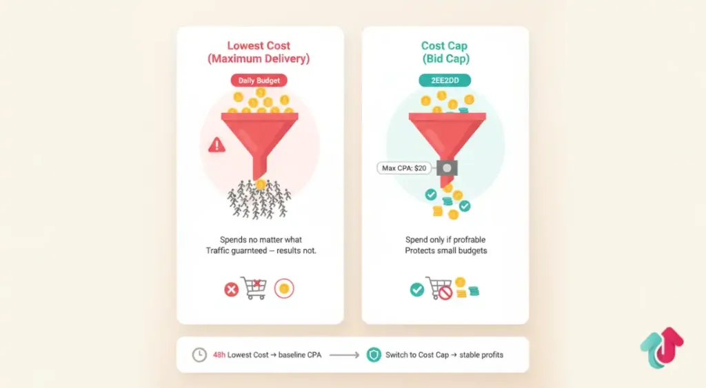 Bidding Strategies for the Risk-Averse