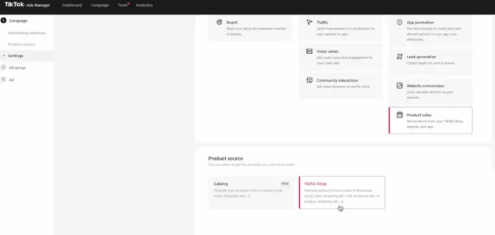Build your product catalog