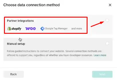 Choose Partner Integration