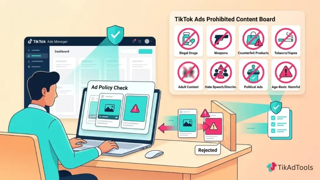 Completely Prohibited on TikTok Ads