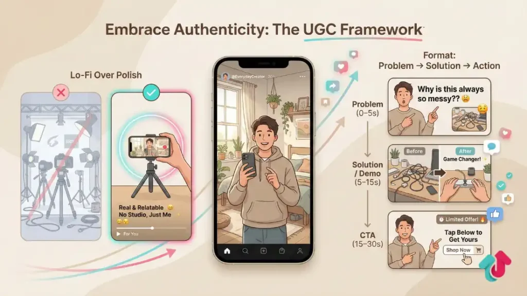 Embrace Authenticity: The UGC Framework