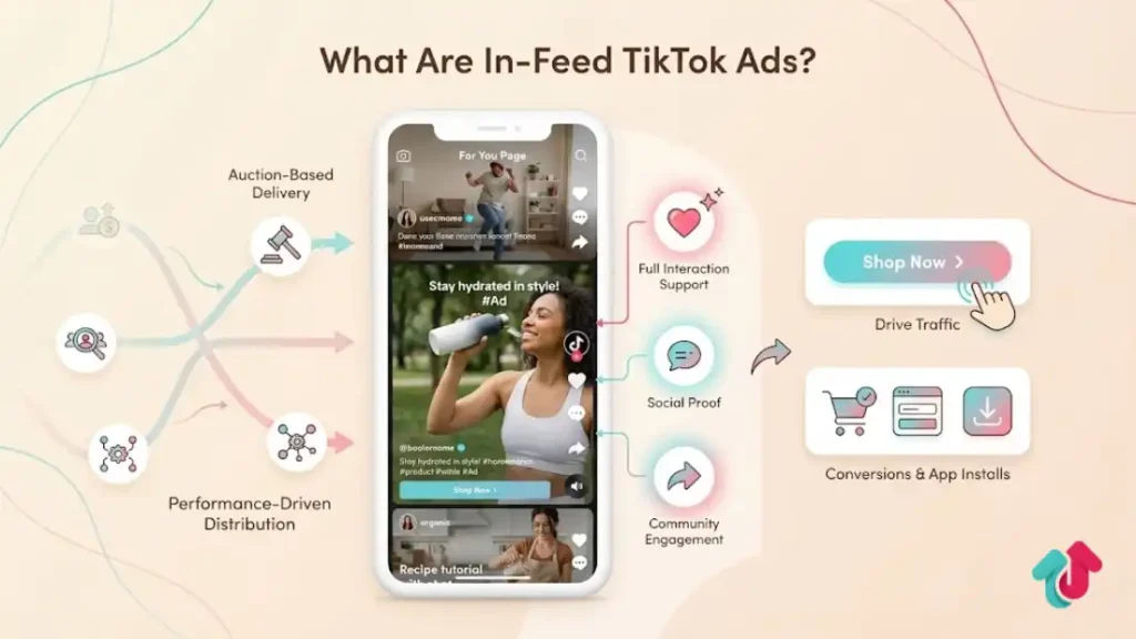 In-Feed TikTok Ads