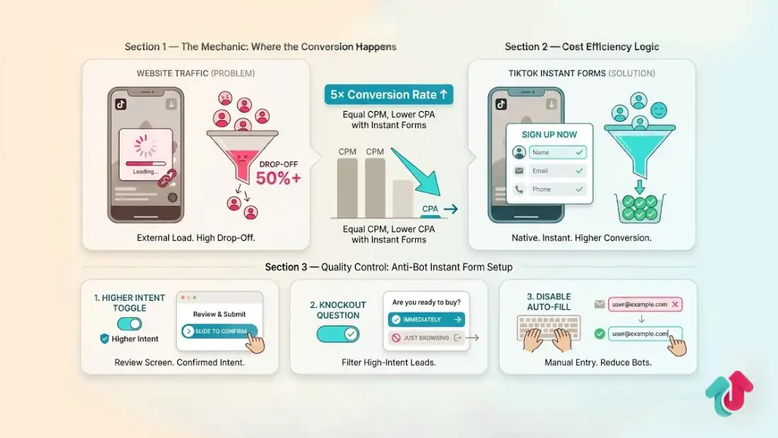 TikTok lead generation ads