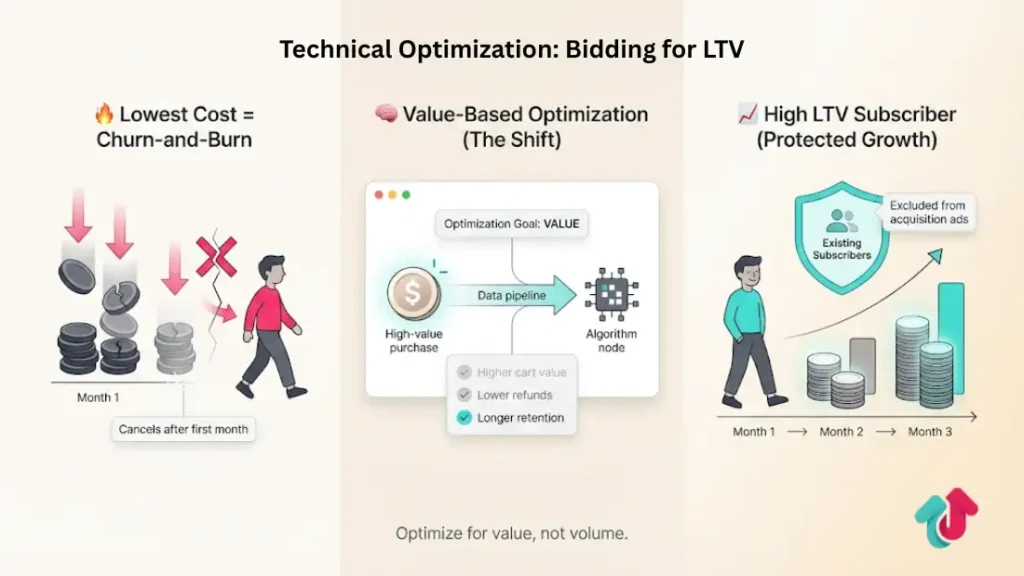 Technical Optimization: Bidding for LTV