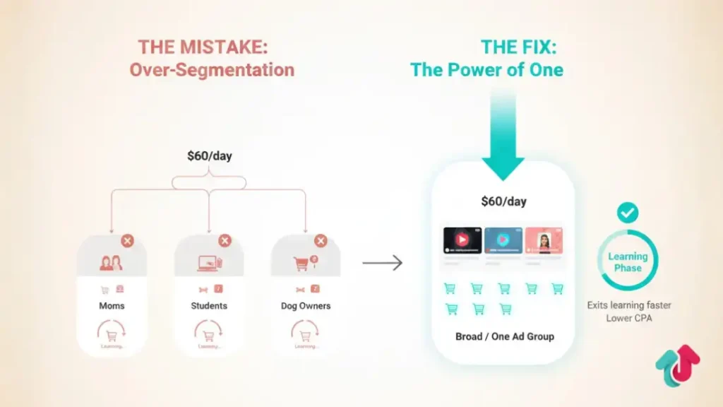 The Concentration Strategy: Solving the Small Budget Trap
