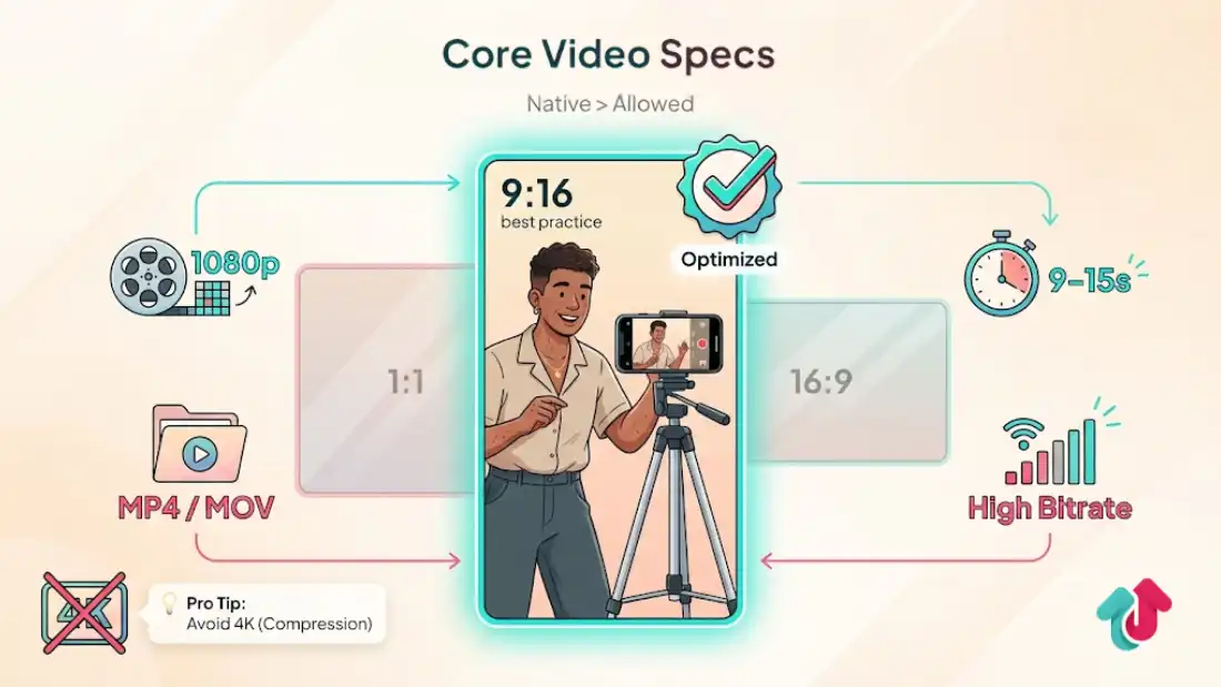 TikTok Video Specs for Ads