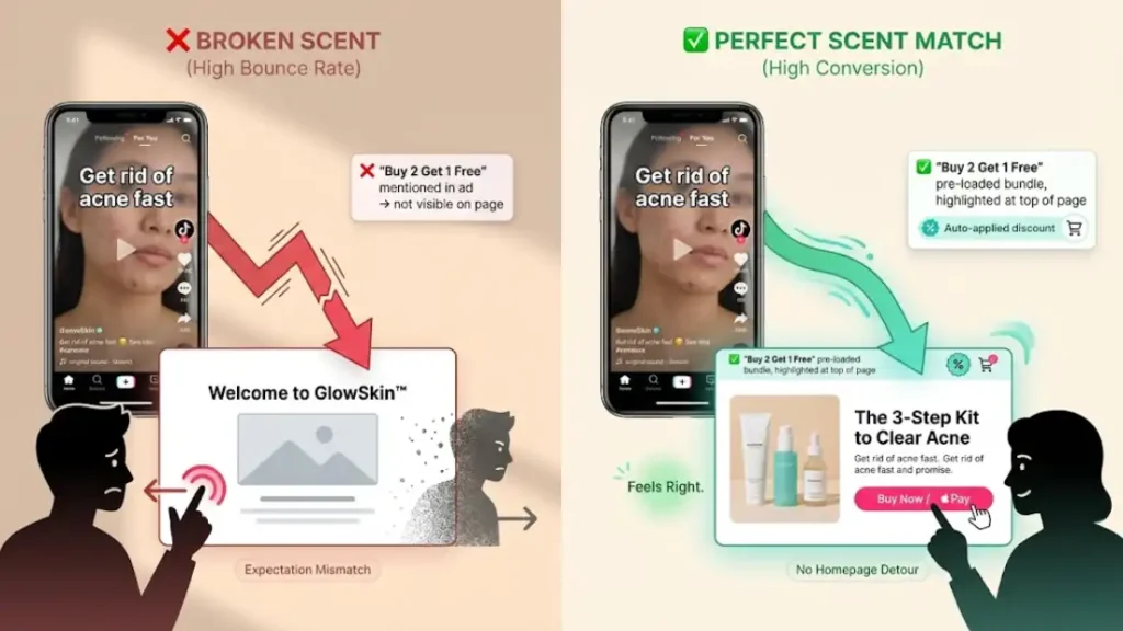 The Scent Test: Ad-to-Page Consistency