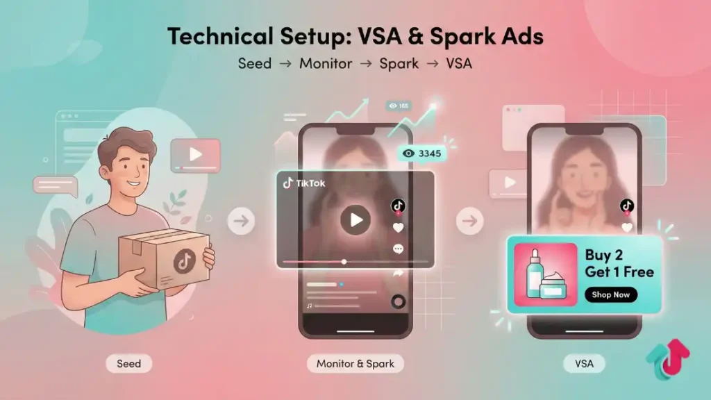 The Technical Setup: VSA & Spark Ads
