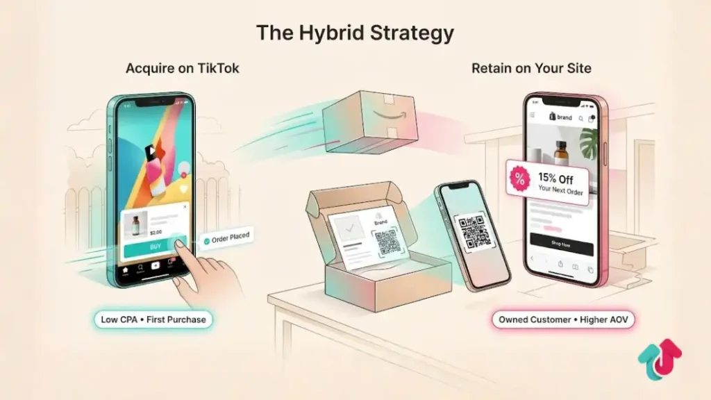 The TikTok Hybrid Strategy