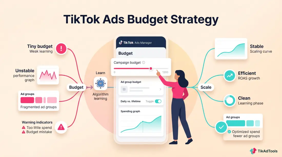 TikTok Ads Budget Strategy: The Complete 2026 Playbook