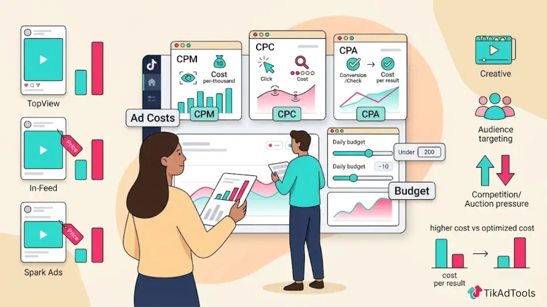 How Much Does TikTok Advertising Cost? Pricing, CPM, CPC & Budget Guide?