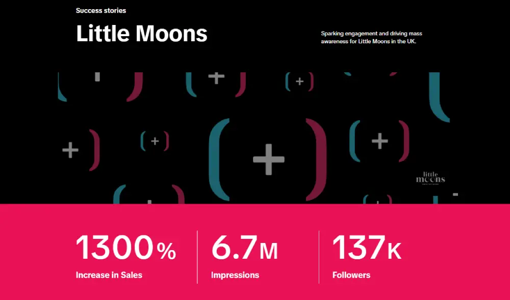 TikTok Ads Little Moons