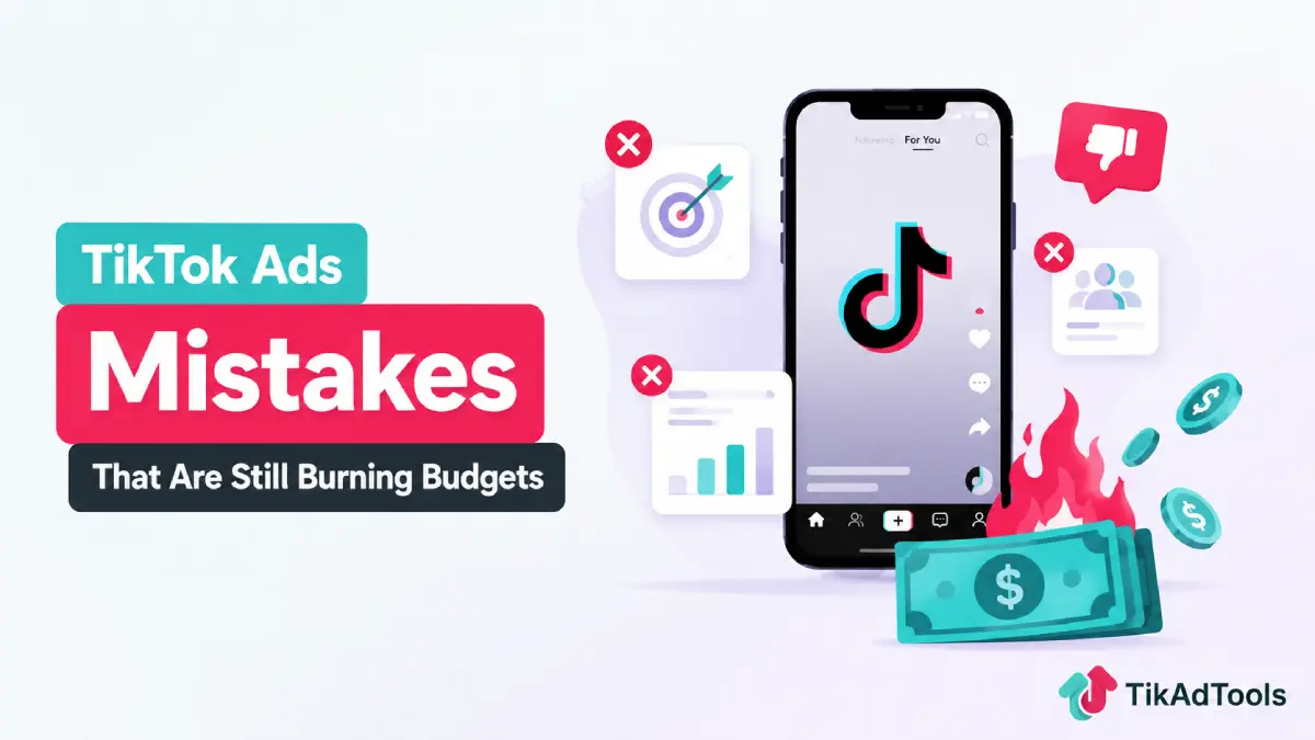 TikTok Ads Mistakes That Are Still Burning Budgets in 2026