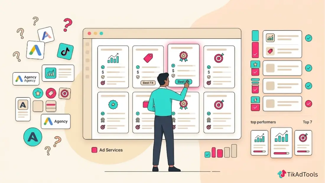 Top 7 TikTok Ads Service Agency: Find the Right Fit for Your Brand