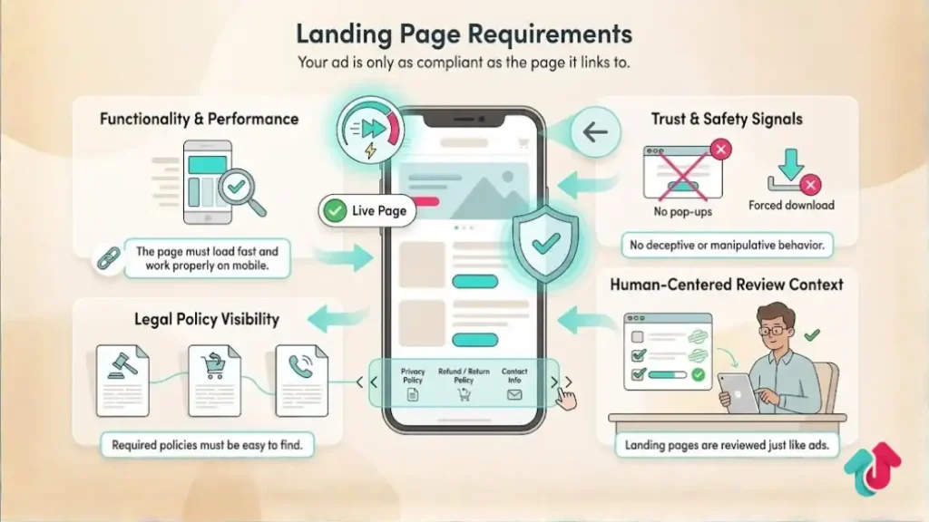 TikTok Landing Page Requirements