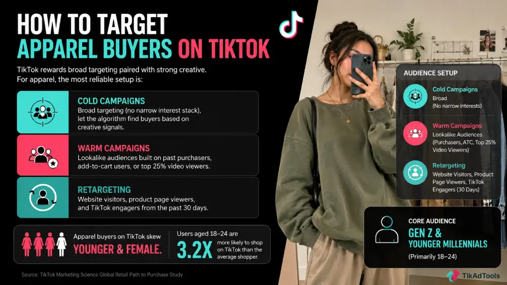 TikTok Target Apparel Buyers on TikTok