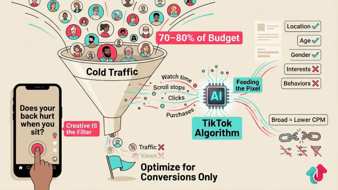TikTok ads funnel