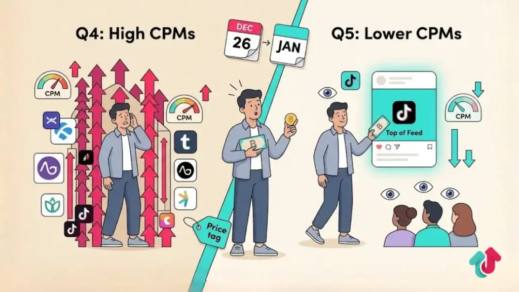 Why January Ads Are Cheaper