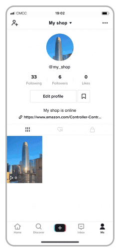 Boost a TikTok Post Using Promote