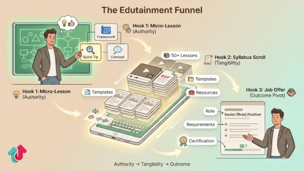 Creative Strategy: The Edutainment Funnel