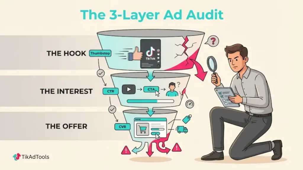 Diagnosing Why an Ad Failed