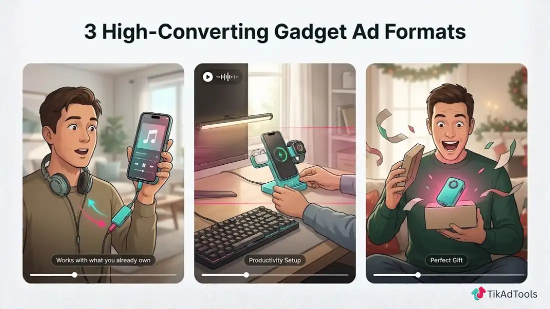 TikTok ads electronics
