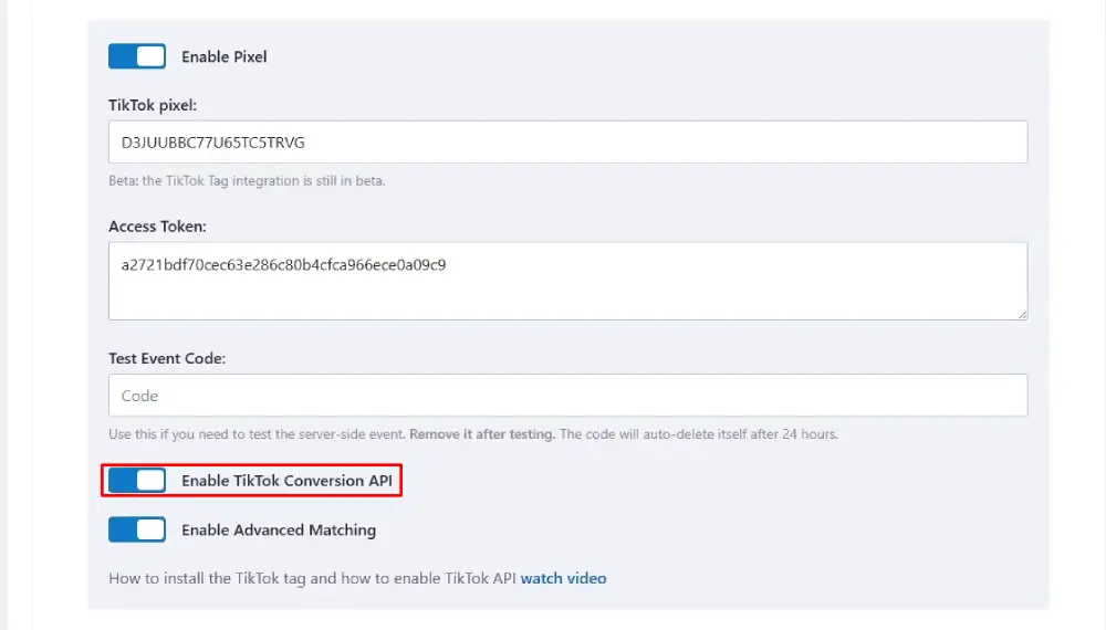 Implement the API calls