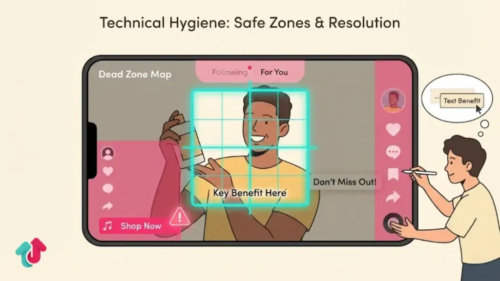 Technical Hygiene: Safe Zones & Resolution
