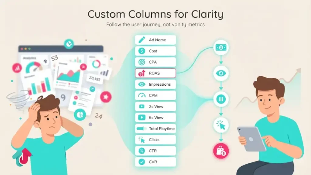 The Setup: Custom Columns for clarity