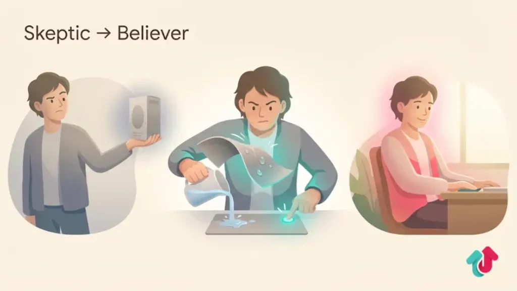 The Skeptic to Believer Script Arc
