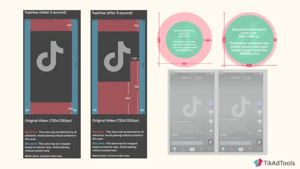 TikTok Ad Video Specs and Safe Zones