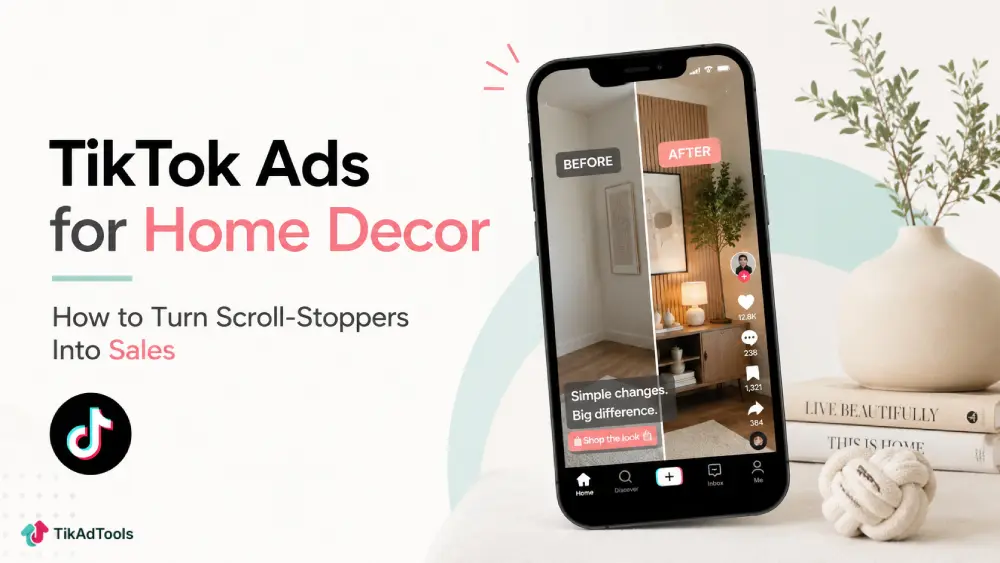 TikTok Ads for Home Decor: How to Turn Scroll-Stoppers Into Sales