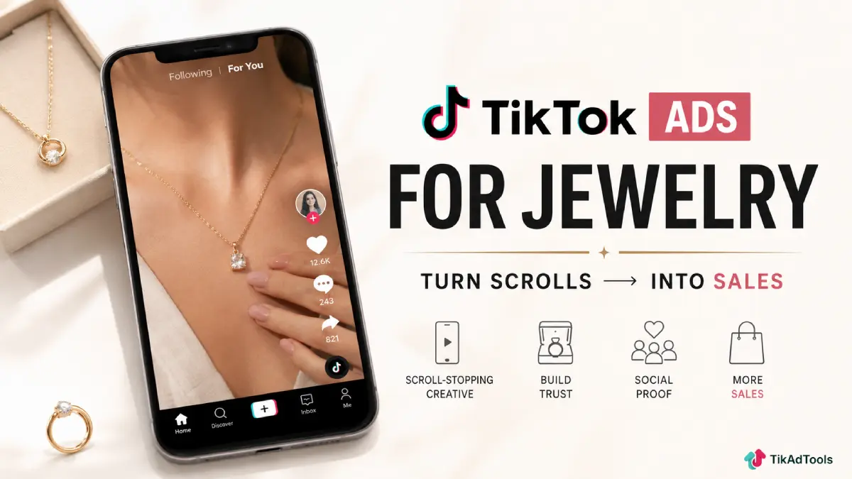 TikTok Ads for Jewelry: How to Sell Sparkle Without Looking Cheap