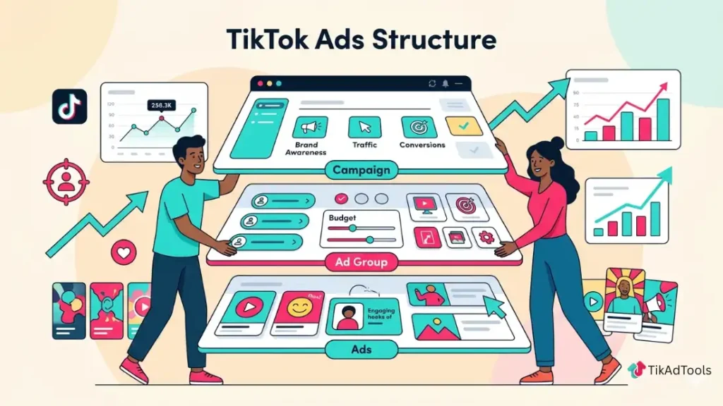 TikTok ads structure
