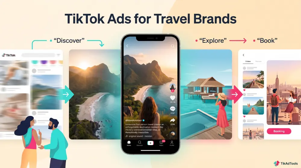 TikTok ads travel