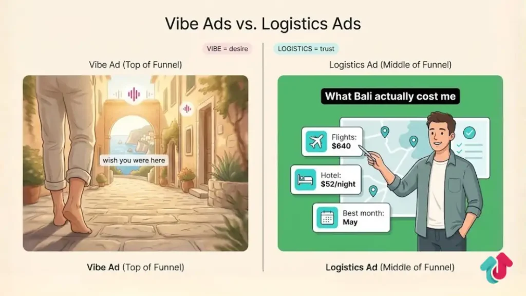 TikTok Ads Vibe vs. Logistics