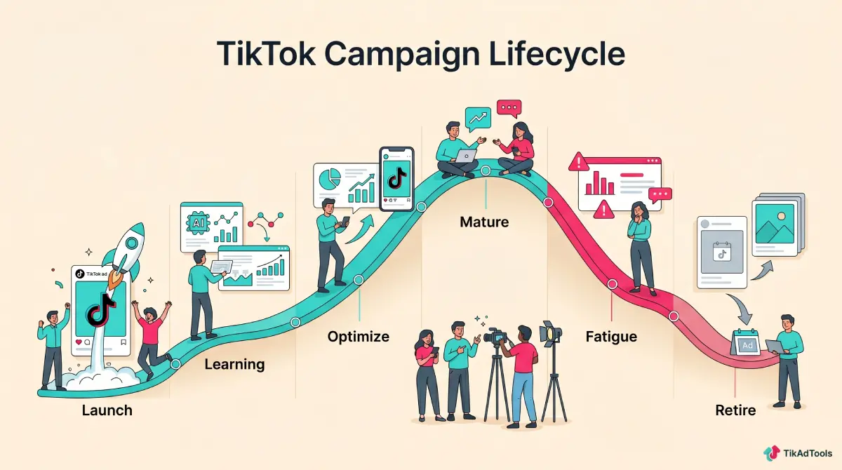 The TikTok Campaign Lifecycle: From Launch to Retirement