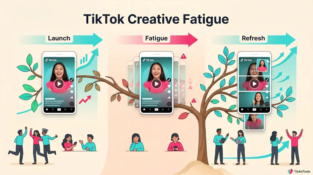TikTok creative fatigue