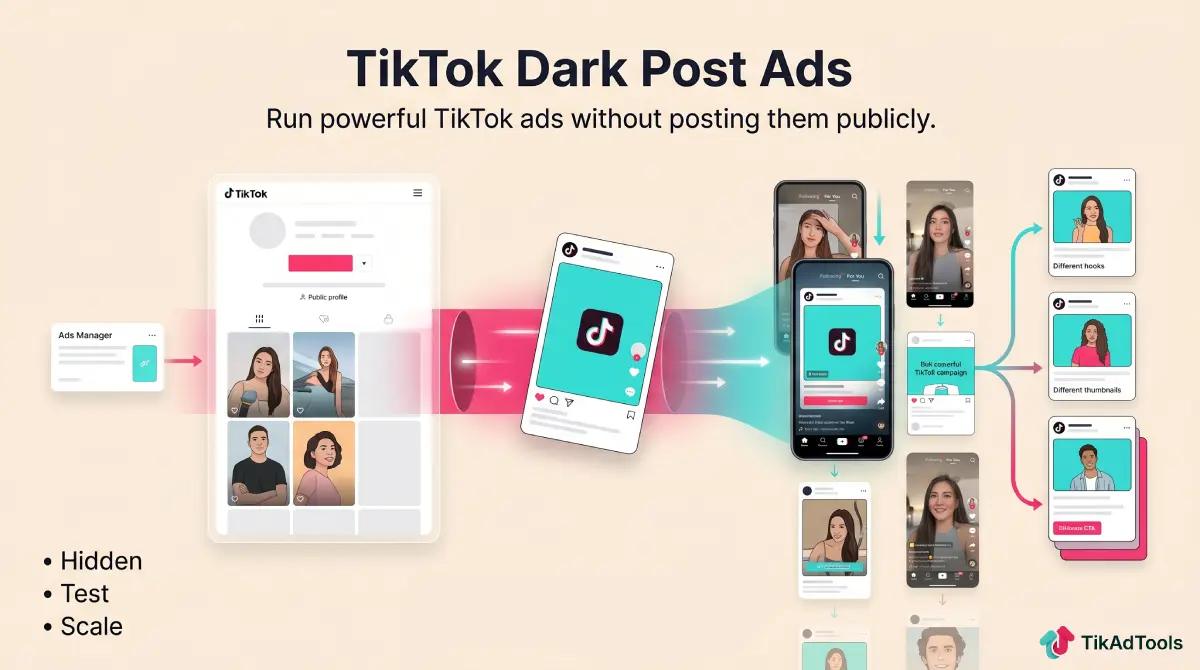 TikTok Dark Post Ads: How to Run Non-Spark Ads That Actually Convert
