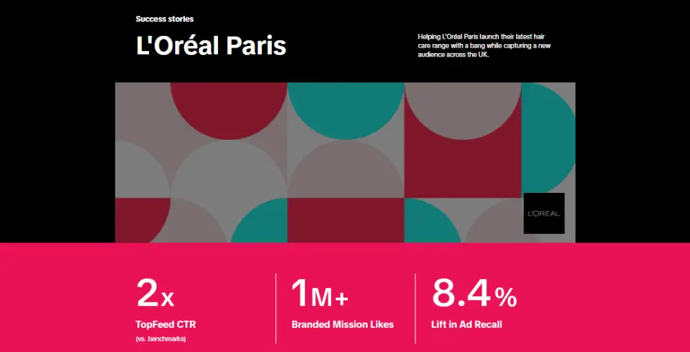 TikTok L'Oréal Paris case study
