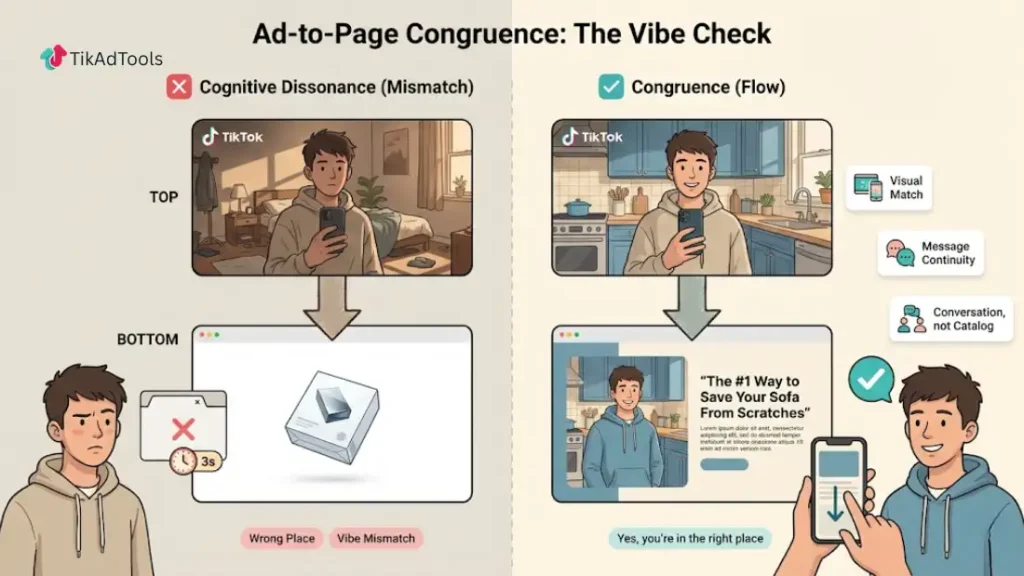 Ad-to-Page Congruence