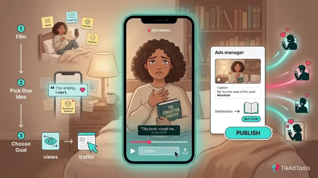 How to Create TikTok Ads for Books