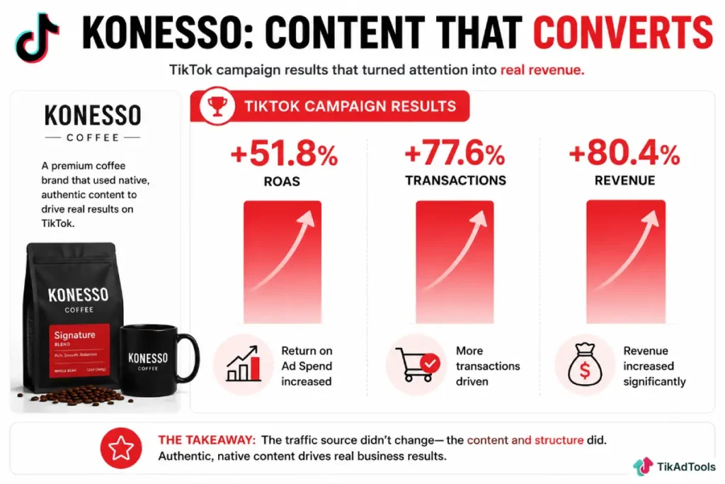 Konesso campaign results