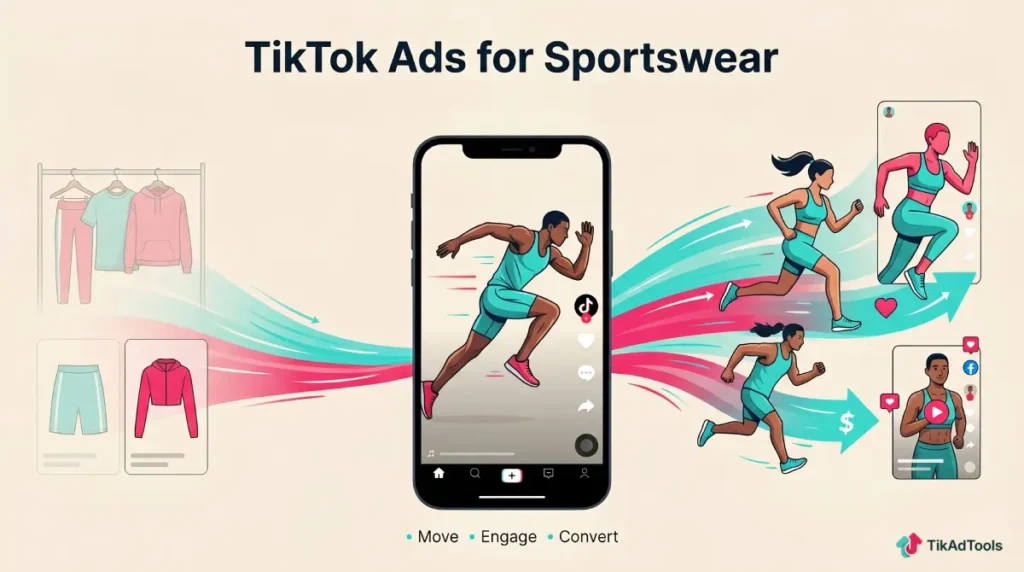 TikTok Ads for Sportswear