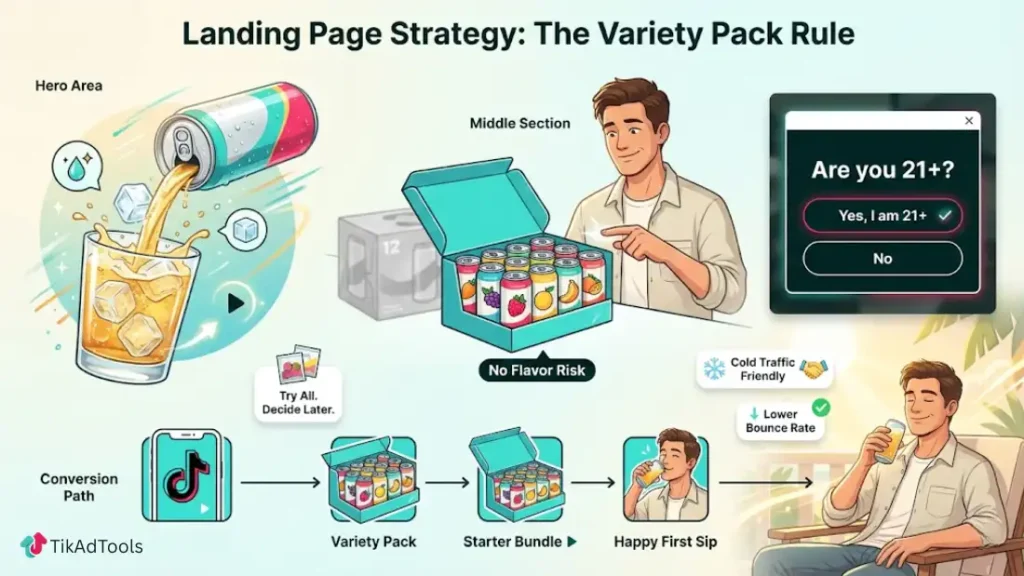 TikTok Ads Landing Page Strategy