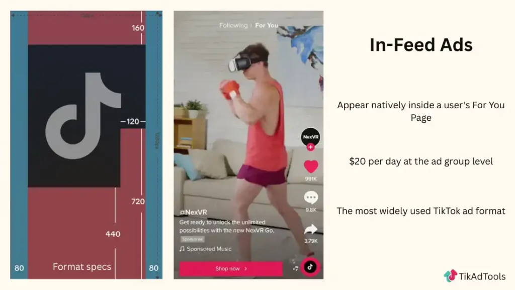 TikTok In-Feed Ads