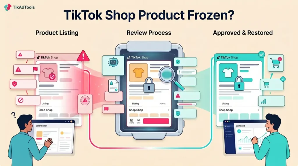 Why Are My TikTok Shop Products Frozen or Under Review