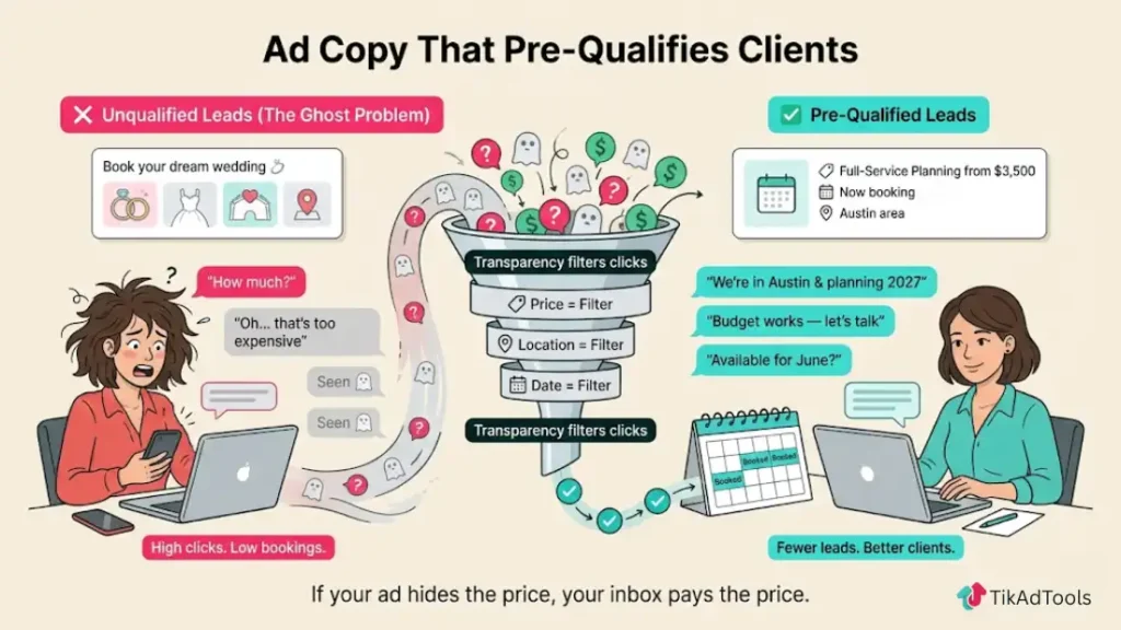 Writing Ad Messaging That Pre-Qualifies Clients