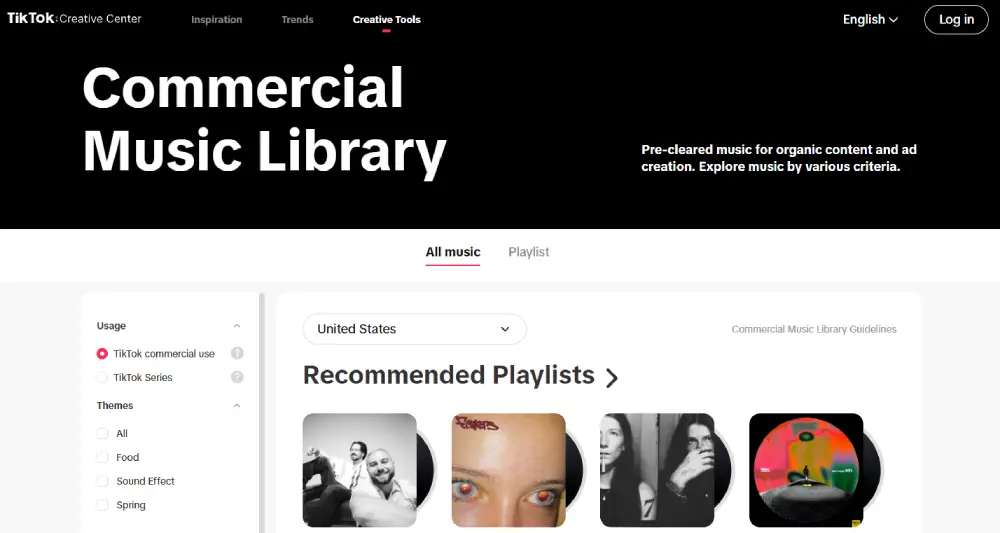 Commercial Music Library