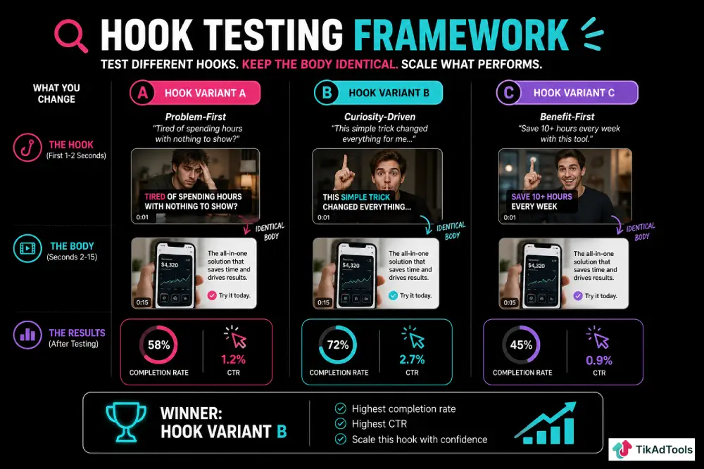 Hook testing framework
